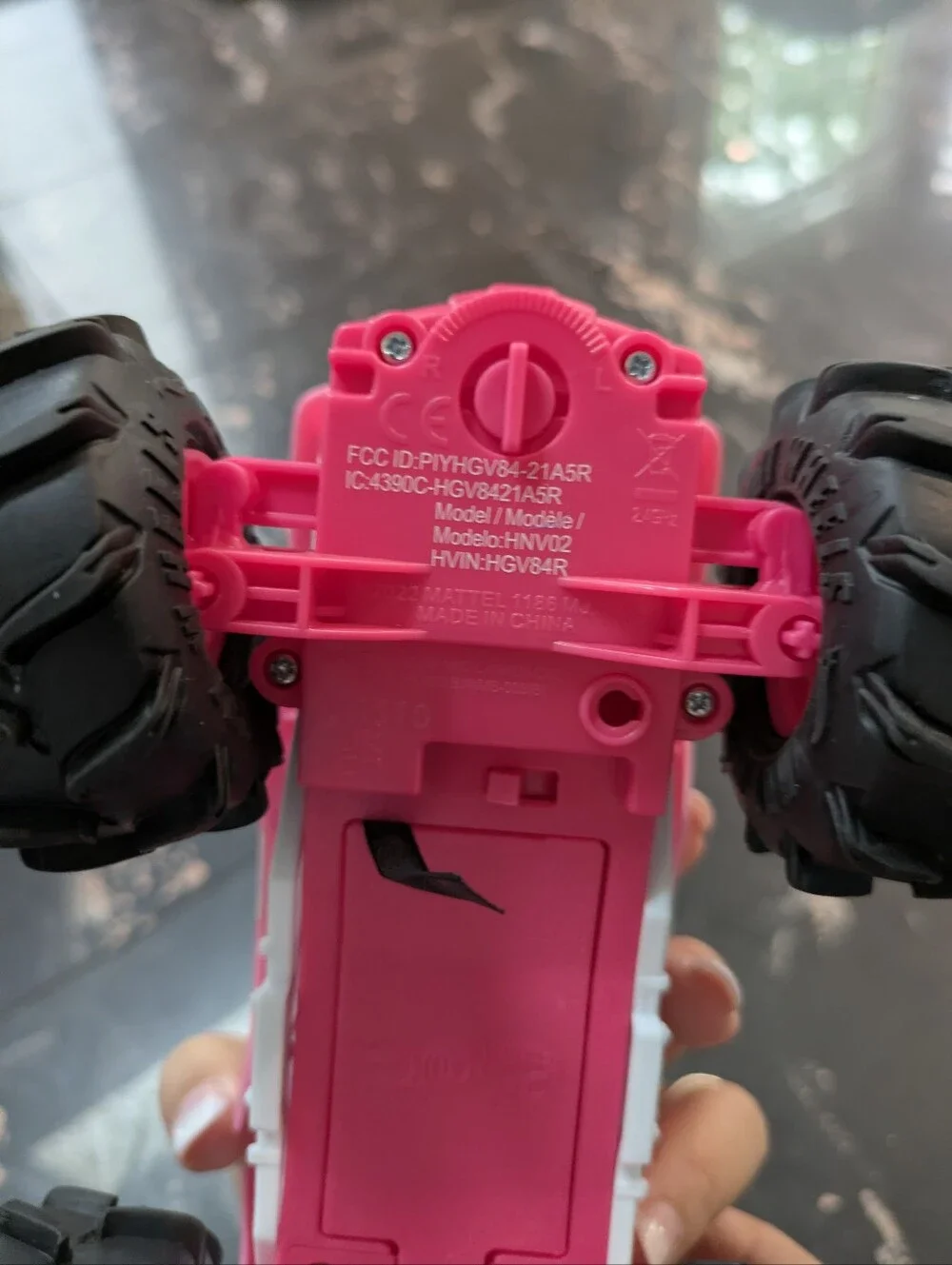 Barbie Hot Wheels Monster Truck Remote Control Car